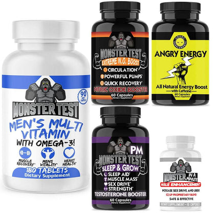 5-Pack: Monster Multivitamin Collection DailySale