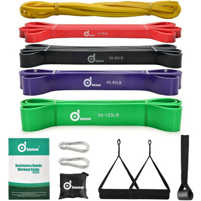 5-Pack: ODOLAND Pull-Up Resistance Loop Bands DailySale