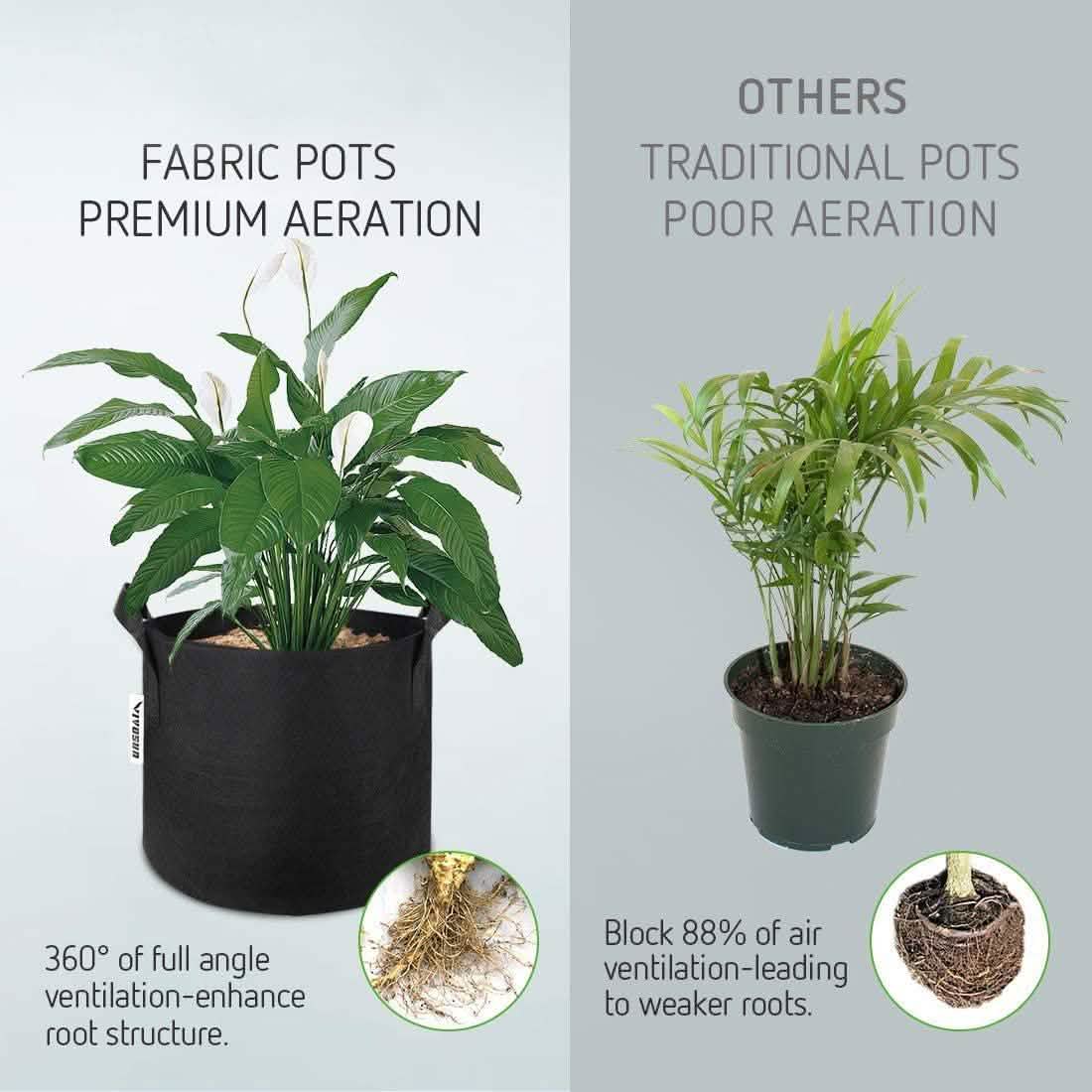 5-Pack: Plant Grow Bags DailySale