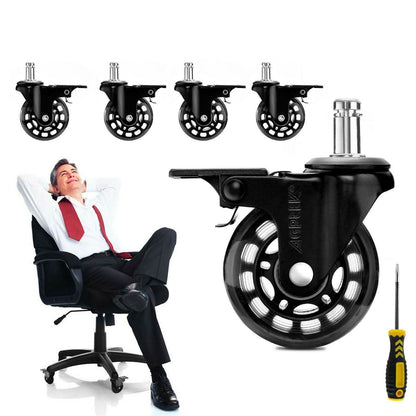 5-Pack: Replacement Office Chair Casters DailySale