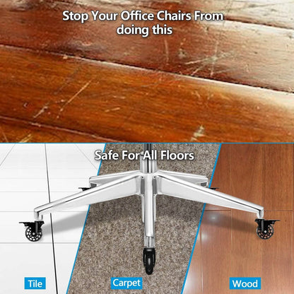 5-Pack: Replacement Office Chair Casters DailySale
