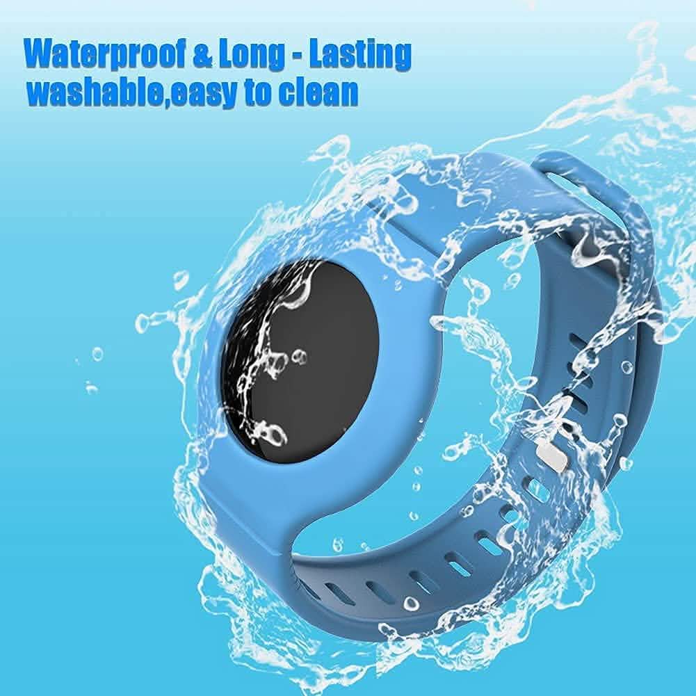 5-Pack: Silicone Airtag Holder with Anti-Lost Keychain DailySale