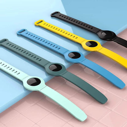 5-Pack: Silicone Airtag Holder with Anti-Lost Keychain DailySale