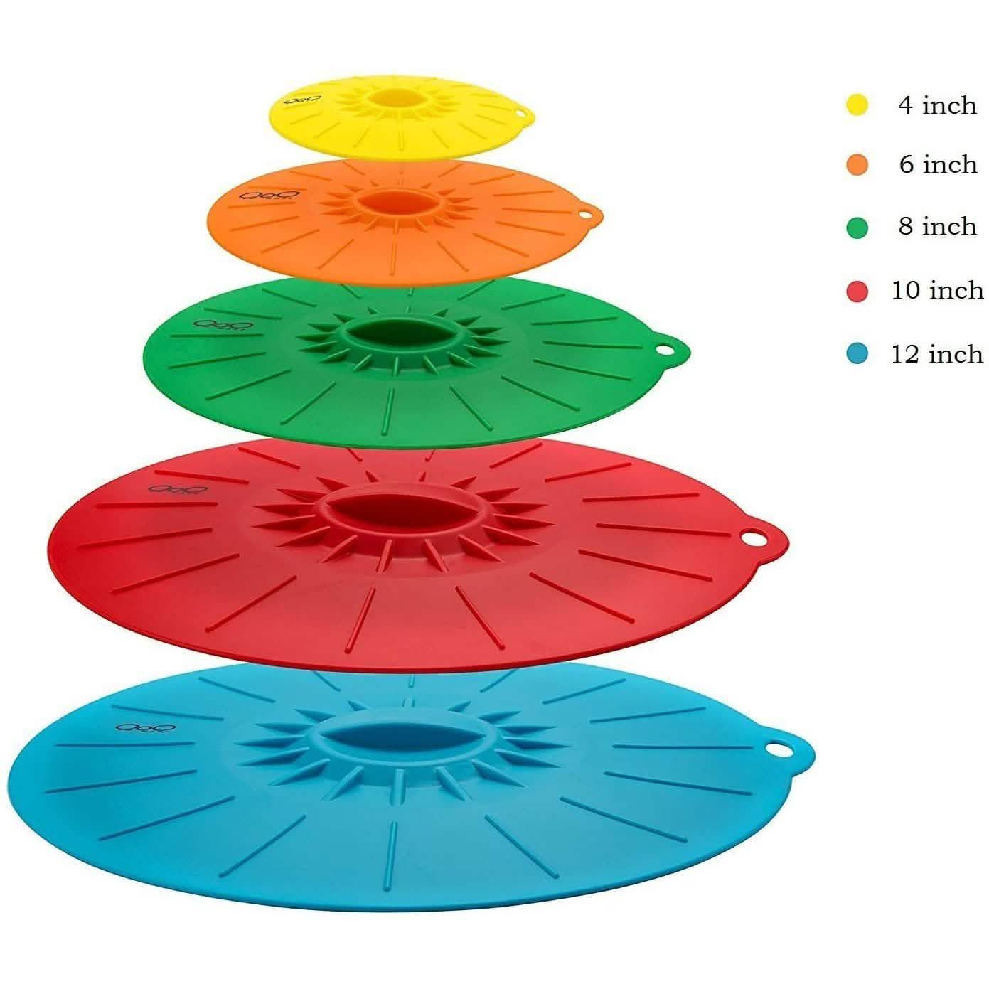 5-Pack: Silicone Food Lids Set DailySale