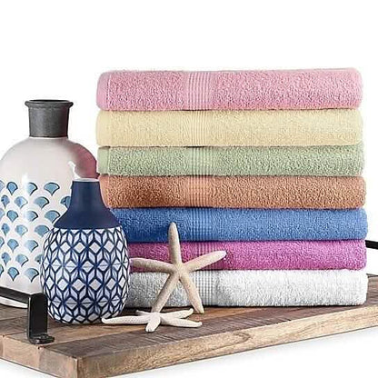5-Pack: Super Absorbent 100% Cotton Bath Towels DailySale