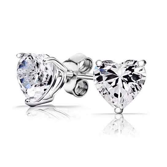5-Pack: Swarovski Crystal Sterling Silver Stud Earrings For Women DailySale