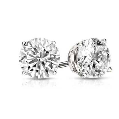 5-Pack: Swarovski Crystal Sterling Silver Stud Earrings For Women DailySale