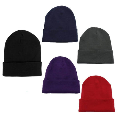 5-Pack: Thermal Windproof Winter Beanie Hat DailySale
