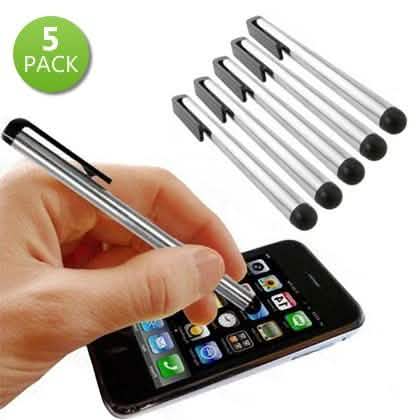 5-Pack: Touchscreen Stylus Pen for iPad and iPhone DailySale