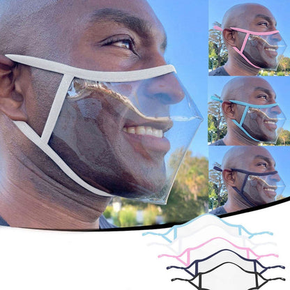 5-Pack: Transparent Face Masks DailySale