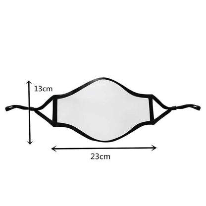 5-Pack: Transparent Face Masks DailySale