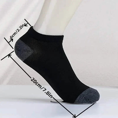 5-Pack: Ultra-Comfy Breathable Low-Cut Men's Socks DailySale