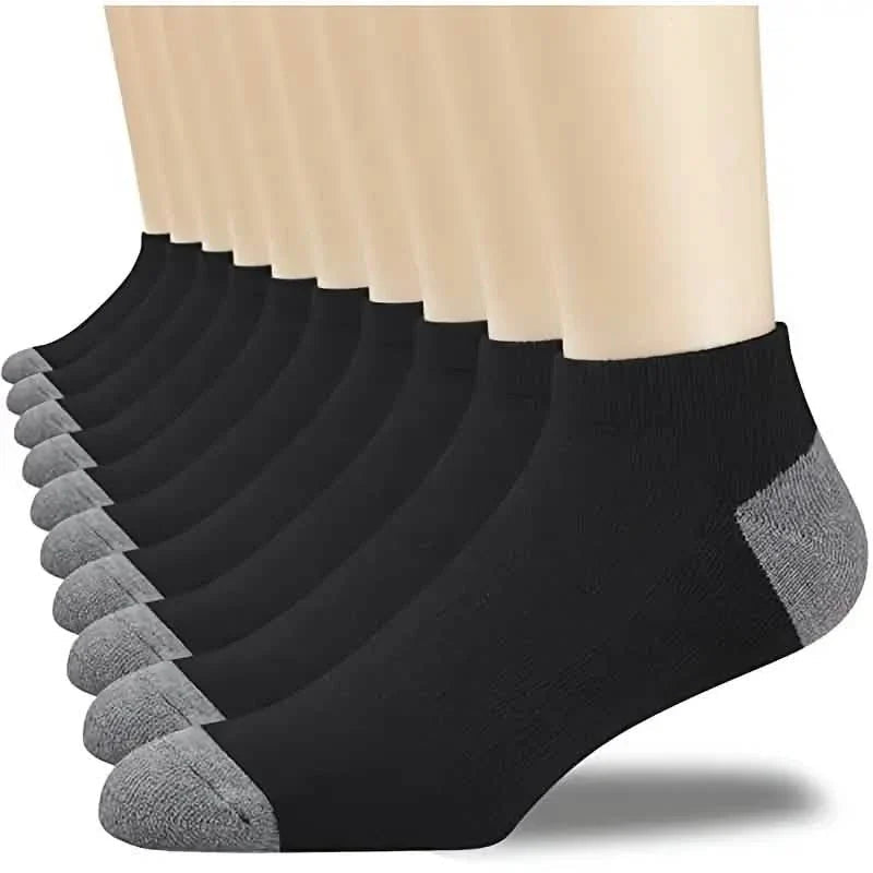 5-Pack: Ultra-Comfy Breathable Low-Cut Men's Socks DailySale