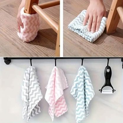 5-Pack: Ultra-Soft Microfiber Dish Cloths DailySale