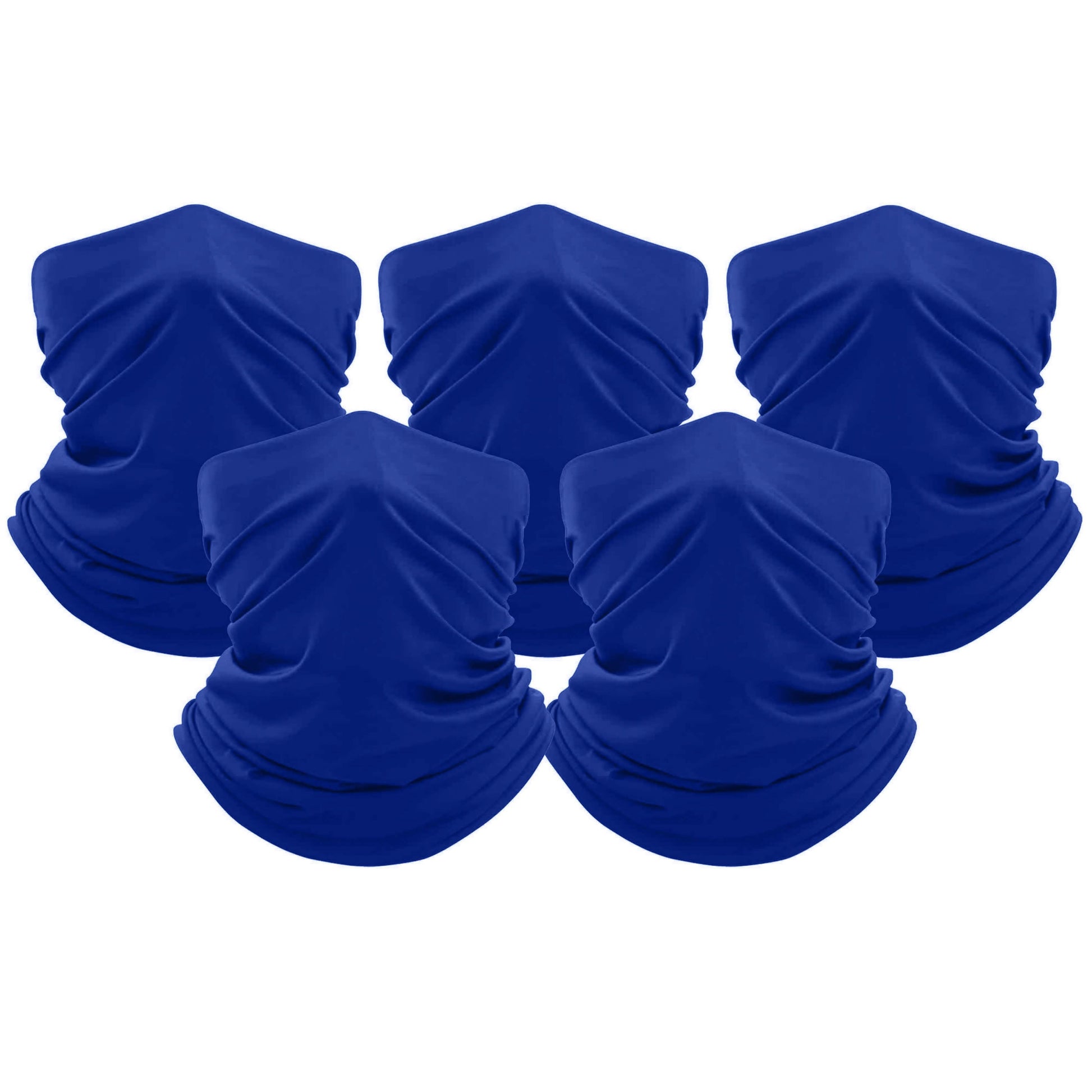 5-Pack: Unisex Moisture Wicking Gaiter Face Neck Scarf Bandanna DailySale