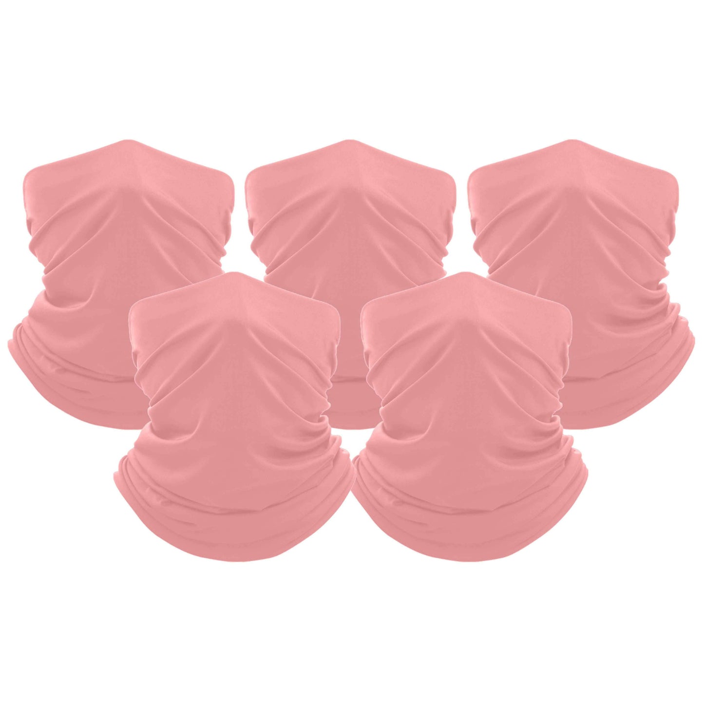 5-Pack: Unisex Moisture Wicking Gaiter Face Neck Scarf Bandanna DailySale