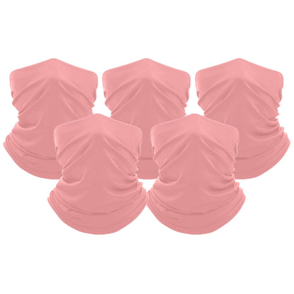 5-Pack: Unisex Moisture Wicking Gaiter Face Neck Scarf Bandanna DailySale