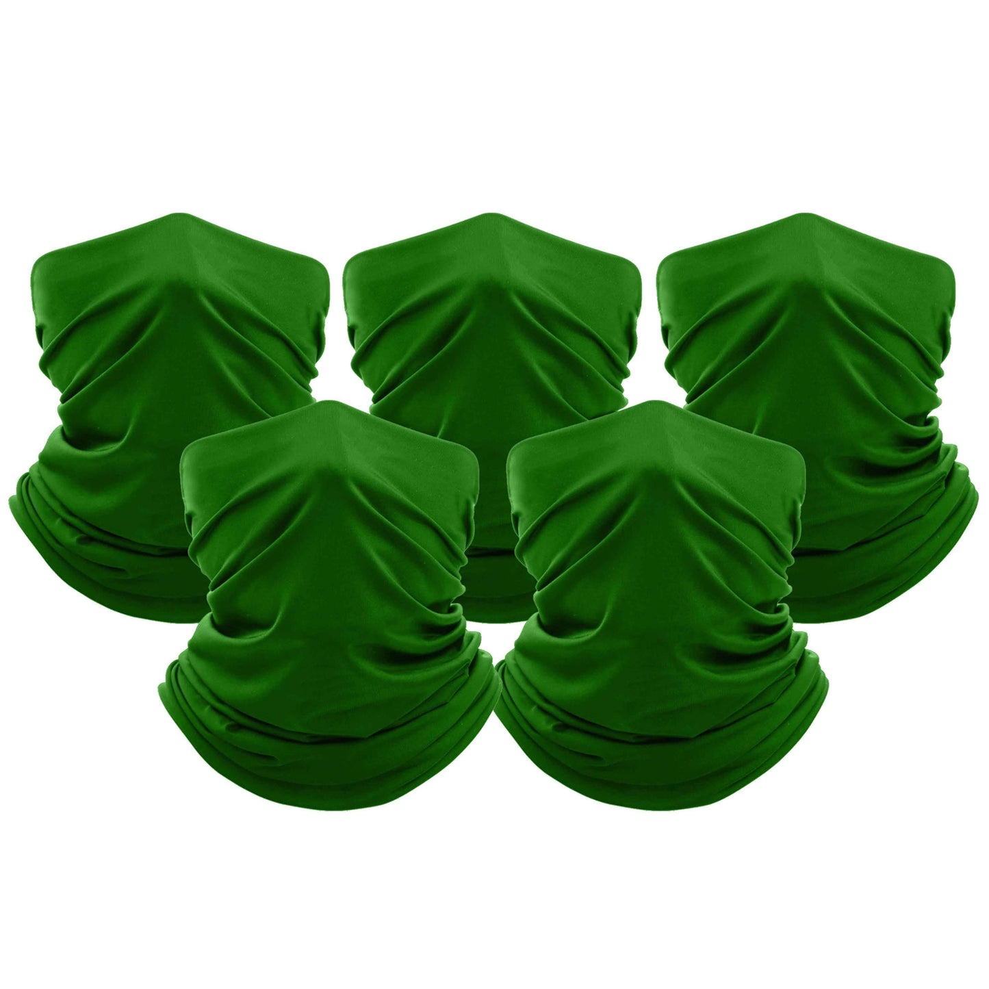 5-Pack: Unisex Moisture Wicking Gaiter Face Neck Scarf Bandanna DailySale
