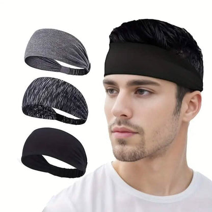 5-Pack: Unisex Sports Fitness Headband and Sweatband DailySale