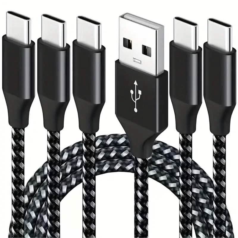 5-Pack: USB Type-C Fast Charging Cable DailySale