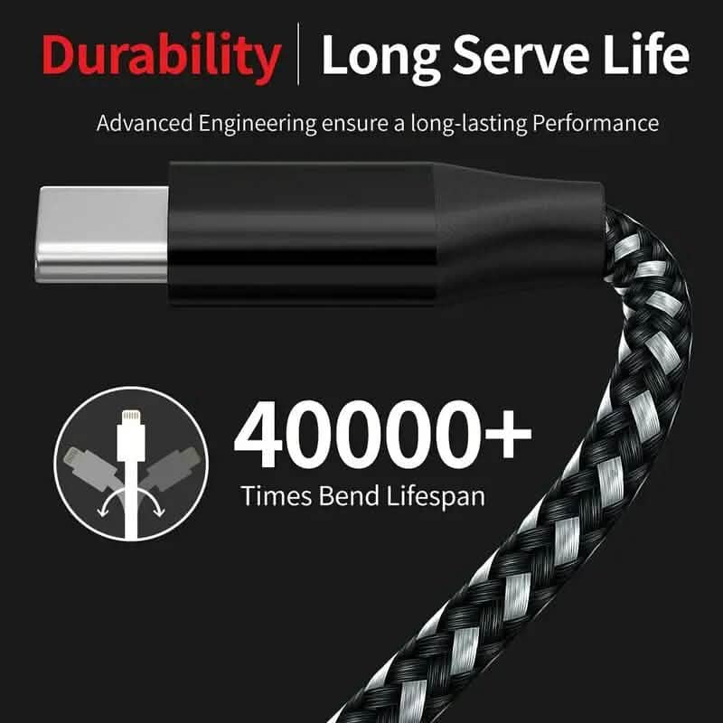 5-Pack: USB Type-C Fast Charging Cable DailySale