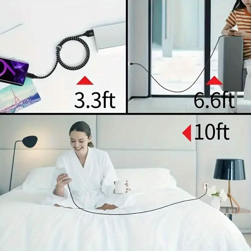 5-Pack: USB Type-C Fast Charging Cable DailySale