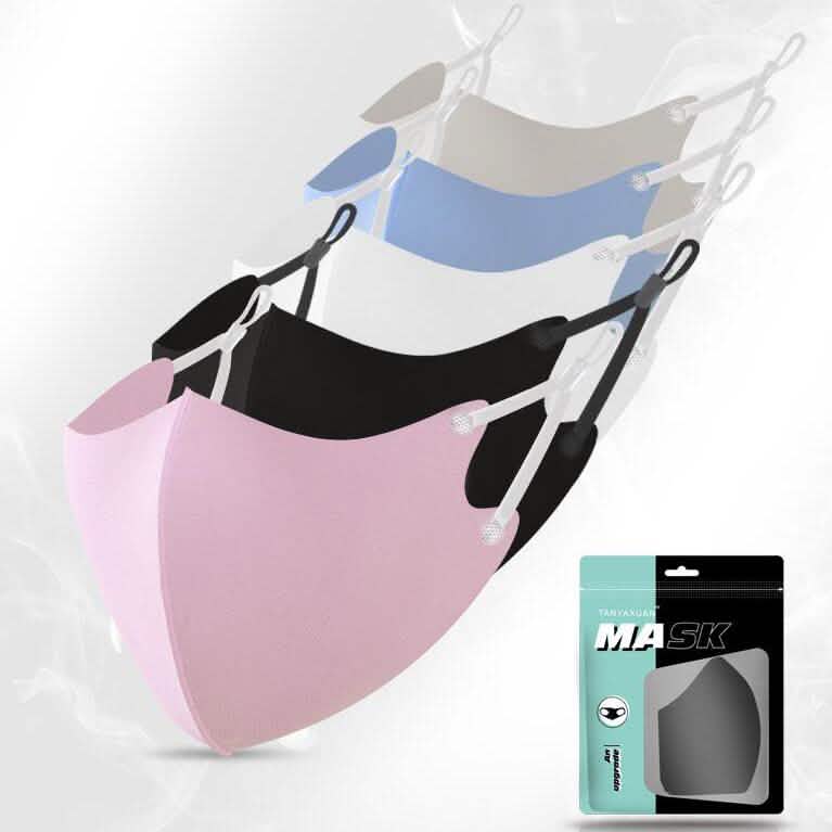 5-Pack: Washable And Reusable Fitted Face Mask DailySale