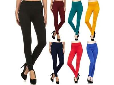 5-Pack: Women's Premium Fleece Leggings DailySale