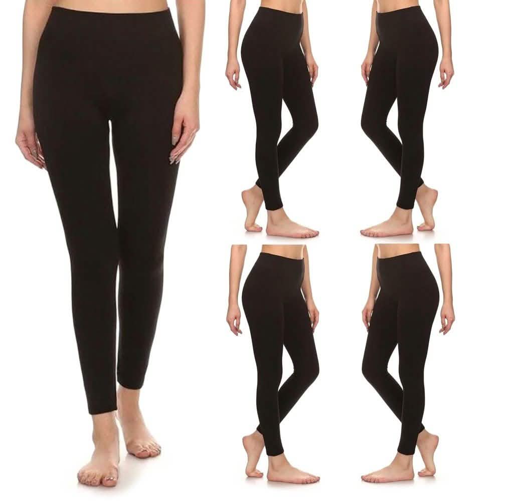 5-Pack: Women's Premium Fleece Leggings DailySale