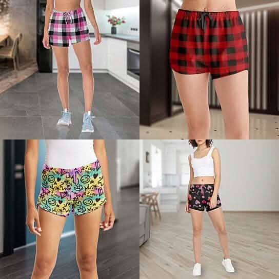 5-Pack: Women's Soft Comfy Printed Lounge Sleep Pajama Short DailySale