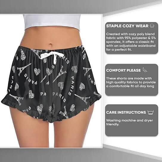 5-Pack: Women's Soft Comfy Printed Lounge Sleep Pajama Short DailySale