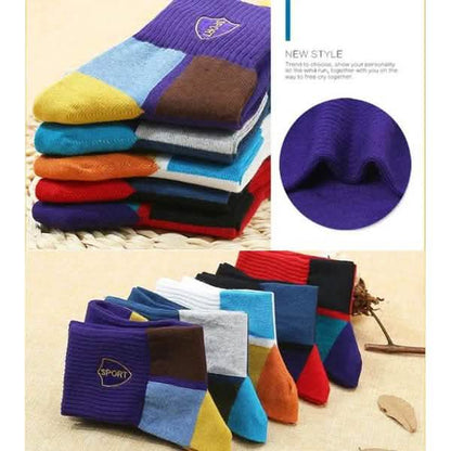 5-Pair: Men's Sports And Leisure Tube Socks DailySale