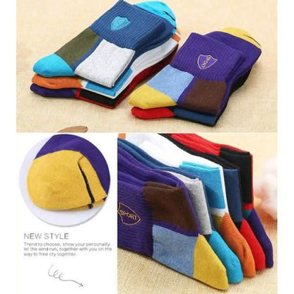5-Pair: Men's Sports And Leisure Tube Socks DailySale