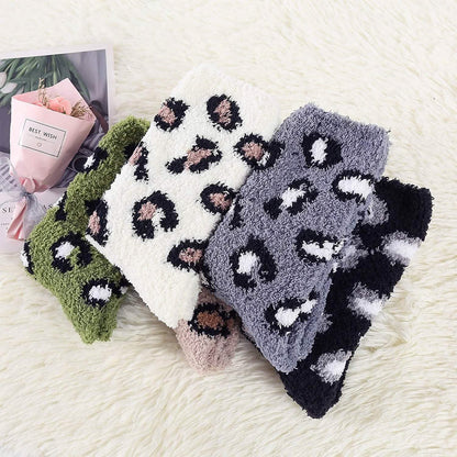 5-Pair: Womens Fuzzy Socks Winter Slipper Socks DailySale