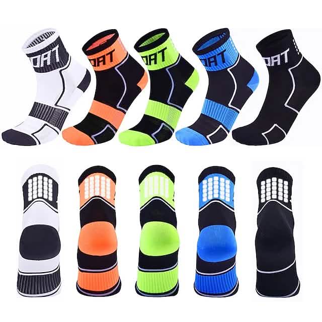 5-Pairs: Breathable Compression Socks DailySale