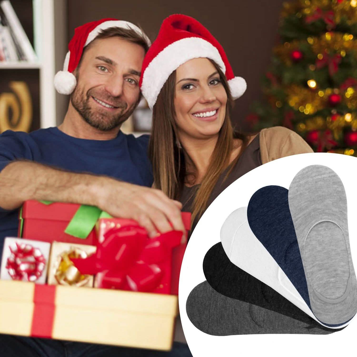 5-Pairs: Breathable No Show Boat Socks Non-Slip DailySale