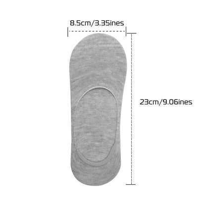 5-Pairs: Breathable No Show Boat Socks Non-Slip DailySale