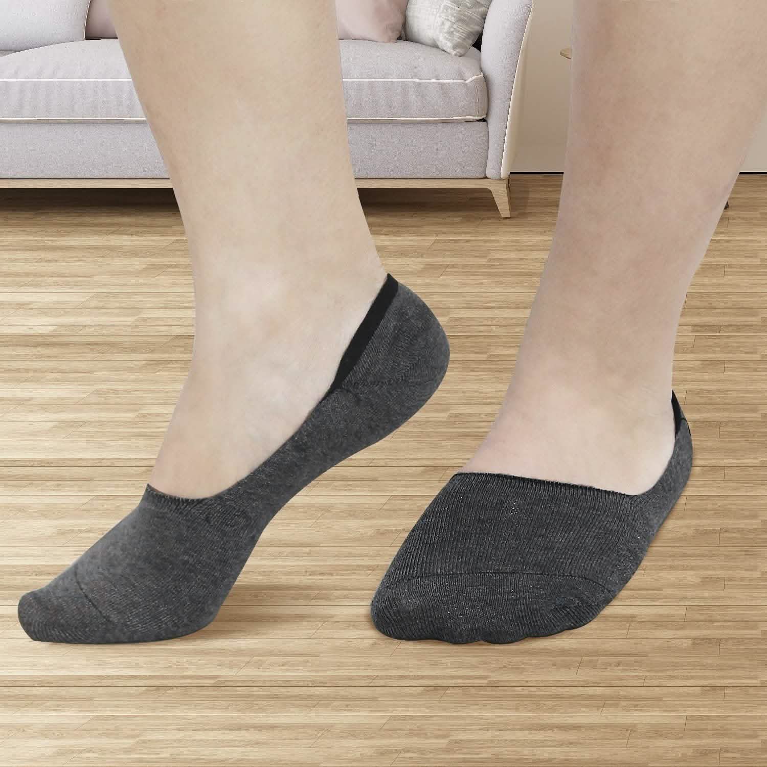 5-Pairs: Breathable No Show Boat Socks Non-Slip DailySale