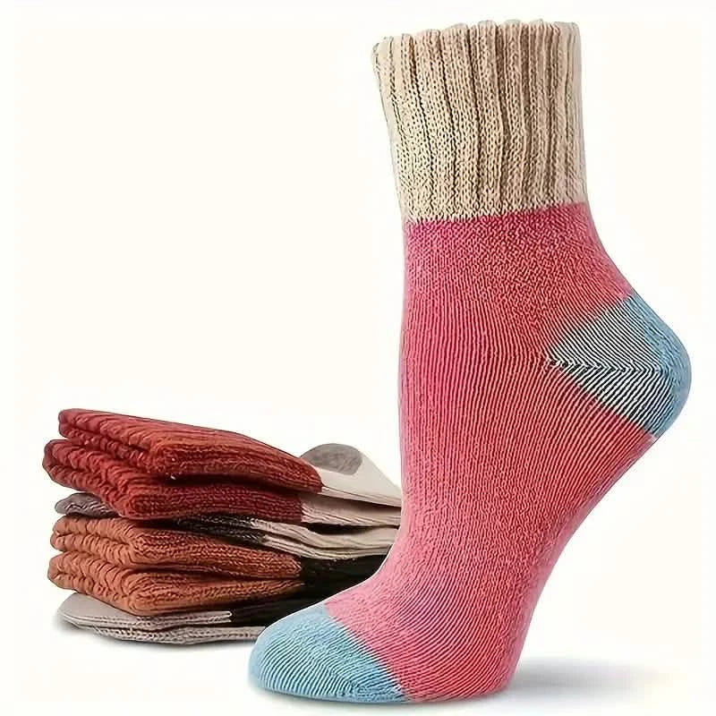 5-Pairs: Cold Resistant Thick Fuzzy Winter Socks DailySale