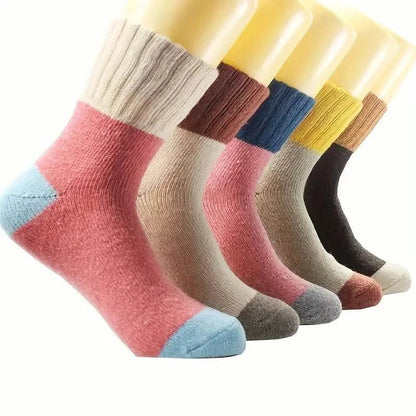 5-Pairs: Cold Resistant Thick Fuzzy Winter Socks DailySale