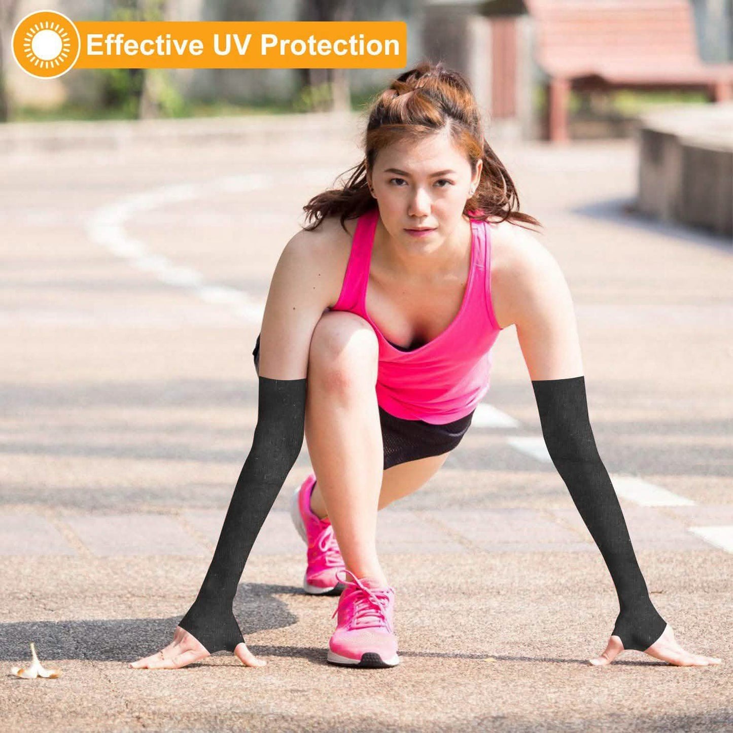 5-Pairs: Cooling Arm Sleeve Anti-UV Sun Protection DailySale