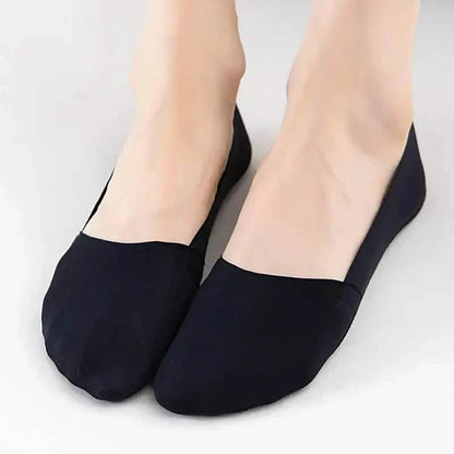 5-Pairs: Low Cut No Show Socks for Women - Invisible, Non Slip, Breathable, Moisture Wicking DailySale