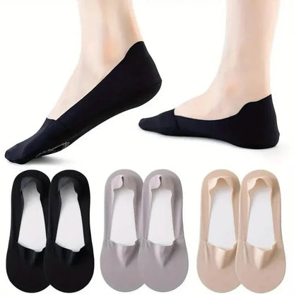 5-Pairs: Low Cut No Show Socks for Women - Invisible, Non Slip, Breathable, Moisture Wicking DailySale