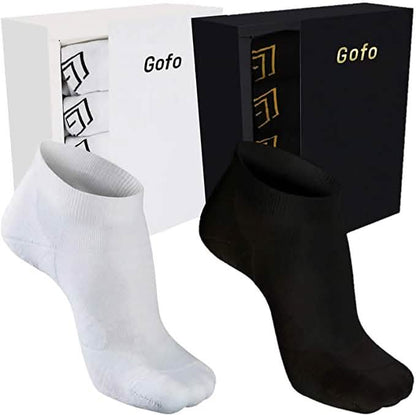 5-Pairs: No Show Bamboo Socks for Men DailySale