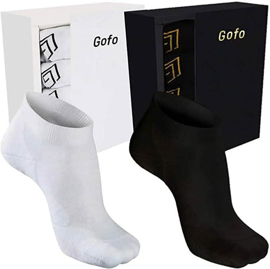 5-Pairs: No Show Bamboo Socks for Men DailySale