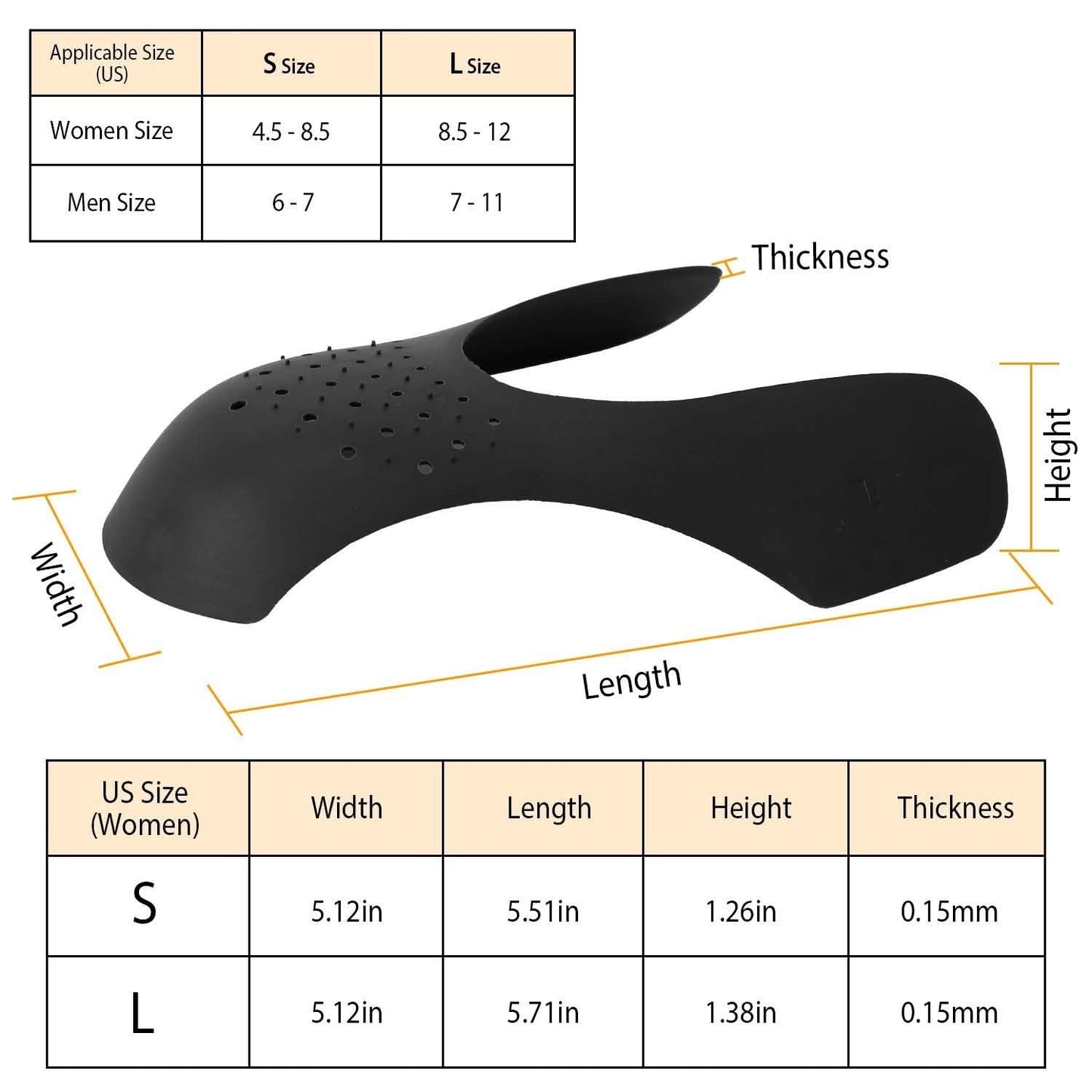 5-Pairs: Shoes Crease Protectors DailySale