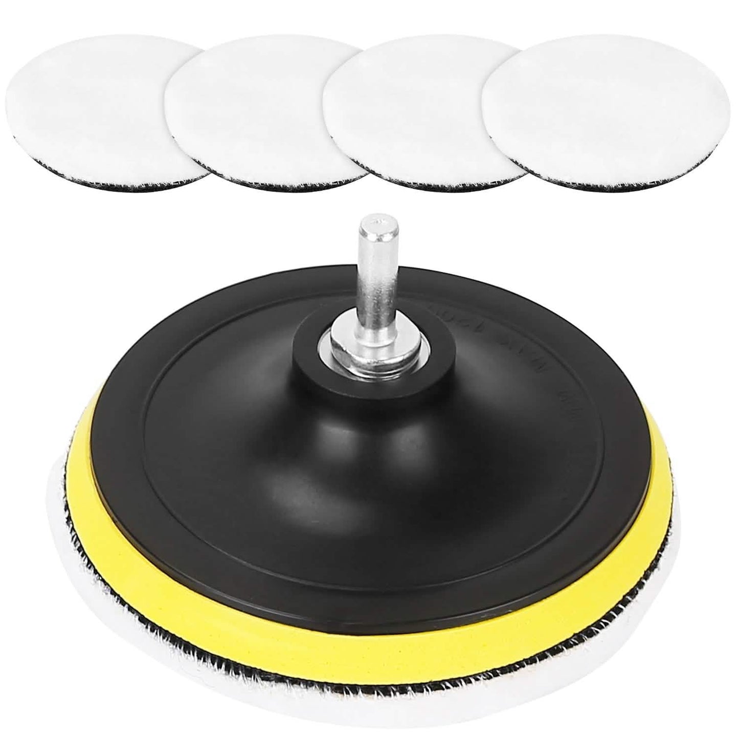 5-Piece: 6" Buffing Polishing Pads DailySale