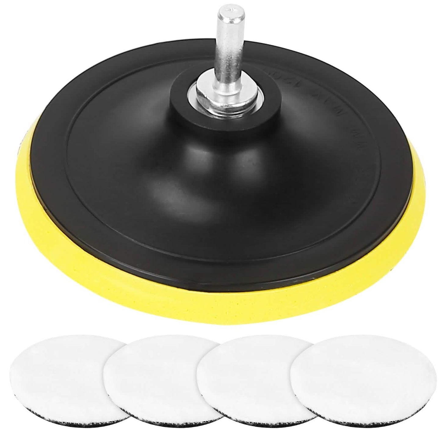 5-Piece: 6" Buffing Polishing Pads DailySale