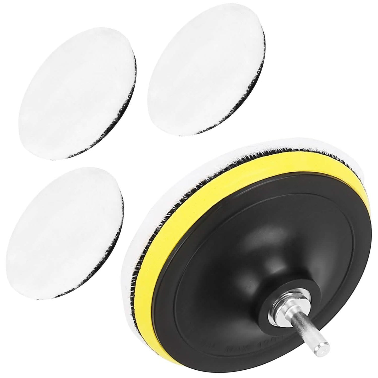 5-Piece: 6" Buffing Polishing Pads DailySale