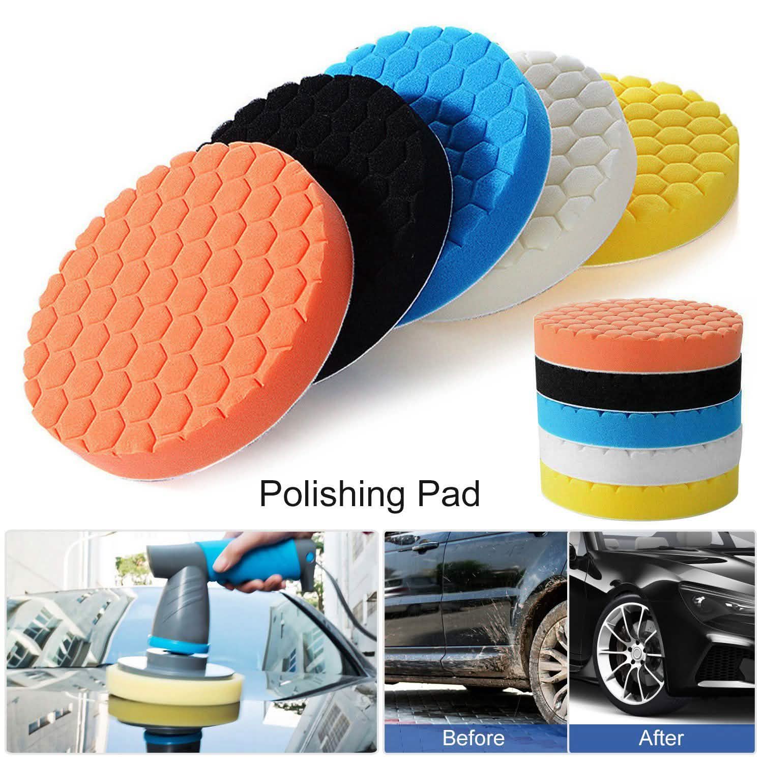 5-Piece: Car Polishing Sponge Pads DailySale